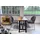 GUTMANN FACTORY Barhocker 60 x 105 x 62 cm Grau