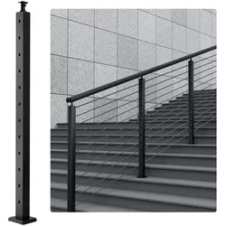 VEVOR Geländerpfosten 106,68x5,08x5,08cm 30° abgewinkeltes Loch Pfosten 1Stk. 1JZLGZ106755Y9XMJV0