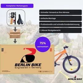 Berlin Bike Kinderfahrrad 20 Zoll orange