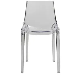 miliboo 2er-Set Durchsichtige Design-Stühle YZEL