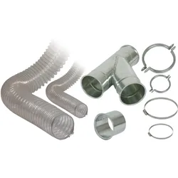 Holzkraft Absauganlagen-Anschluss-Set 120/58 mm