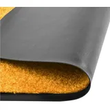 vidaXL Fußmatte Waschbar Orange 120x180 cm