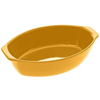 5five simply smart 5five - ovale schale 28x17cm "keramik" gelb