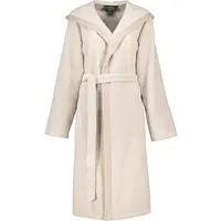 CAWÖ Home Bademäntel Damen Kapuze Two-Tone 6425 natur - 33 L - L