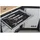 VAR Schrank Leder/Metall/PVC 533 x 404 x 3 mm schwarz