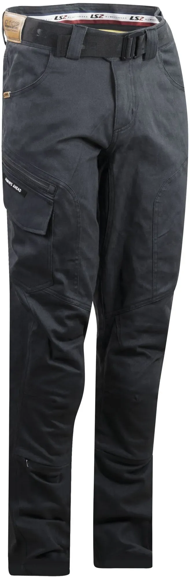 LS2 Motorradjeans Straight grau - S