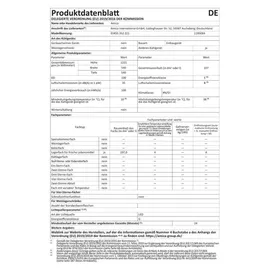 Amica EVKSS 352 221 Einbaukühlschrank (197 l, 1221 mm hoch)