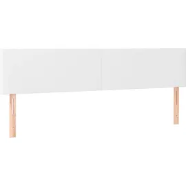 vidaXL Boxspringbett 200 x 200 cm Weiß