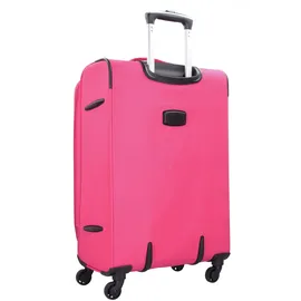 d & n Travel Line 6704 Koffer-Set 3-tlg. nylon/pink