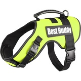 Karlie Geschirr Best Buddy Uranus NEON GRÜN XXL 95-130CM*50MM