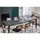 miliboo Cara 180-240 x 76 x 90 cm schwarz