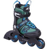 K2 VELOCITY JR B, black - blue - green, 35