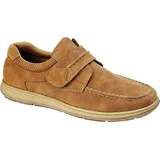 Scimitar Herren Freizeitschuhe mit Klettverschluss DF1618 (48 EU) (Hellbraun) - Hellbraun - 48