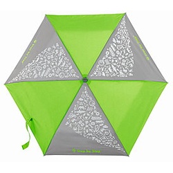 Step by Step Regenschirm Neon Green