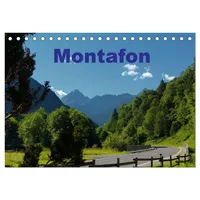 Calvendo Montafon (Tischkalender 2026 DIN A5 quer), CALVENDO Monatskalender: