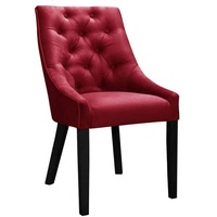 JVmoebel Stuhl, Esszimmer Luxus Designer Stühle Set Garnitur 8er Samt Bunte Auswahl Neu Gruppen rot