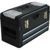 ALEOS. METALL Werkzeugkiste mit 6 Funktionen WK2-B BLACK EDITION von AS-S