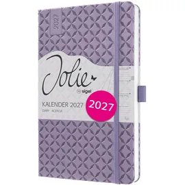 Sigel Wochenkalender Jolie 2027 lavendel