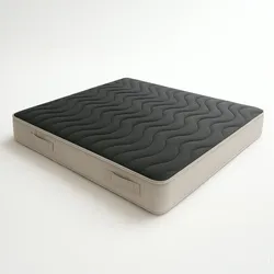 THE WHITE STONE Doppelmatratze 180x190 cm Memory 9 Zonen 18 cm orthopädisch antiallergisch