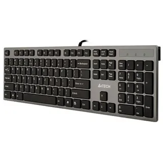 A4Tech KV-300H Tastatur USB QWERTY Schwarz, Grau