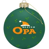 SHEEPWORLD Weihnachtskugel Motiv Opa