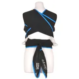 We Made Me WMM elastisches Tragetuch Wuti Wrap Midnight Black