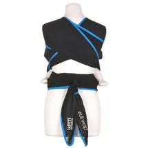 We Made Me WMM elastisches Tragetuch Wuti Wrap Midnight Black