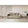 Cotta Big-Sofa COTTA "Megasofa, Flow, Breite 222 cm", toffee, B:222cm H:89cm T:102cm, 100% POLYESTER, Sofas, Big-Sofa, wahlweise mit Bettfunktion