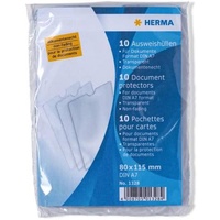 Herma Ausweishüllen 80x115mm für Dokumente Format DIN A7,