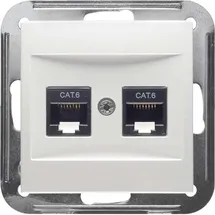 Peha UAE-Steckdose Cat6 D 11.1858/8.02UAE-C6