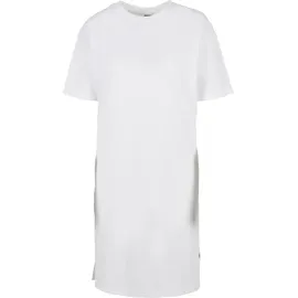 URBAN CLASSICS Dress Organic Oversized Slit Kurzarm-T-Shirt White XS