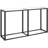 vidaXL Konsolentisch Transparent 140x35x75,5 cm Hartglas Modell 1