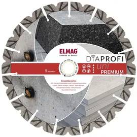 ELMAG DiaProfi-Diamantscheibe UNI-PREMIUM Ø300mm Bohrung: 30,0mm (für Trocken-...