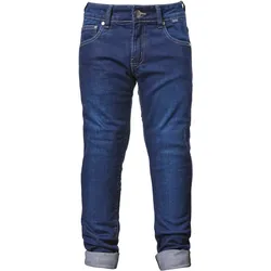 GMS Cobra Kinder Motorrad Textilhose, blau, Größe XS