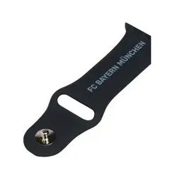 FC BAYERN Armband Apple Watch Logo schwarz 31607