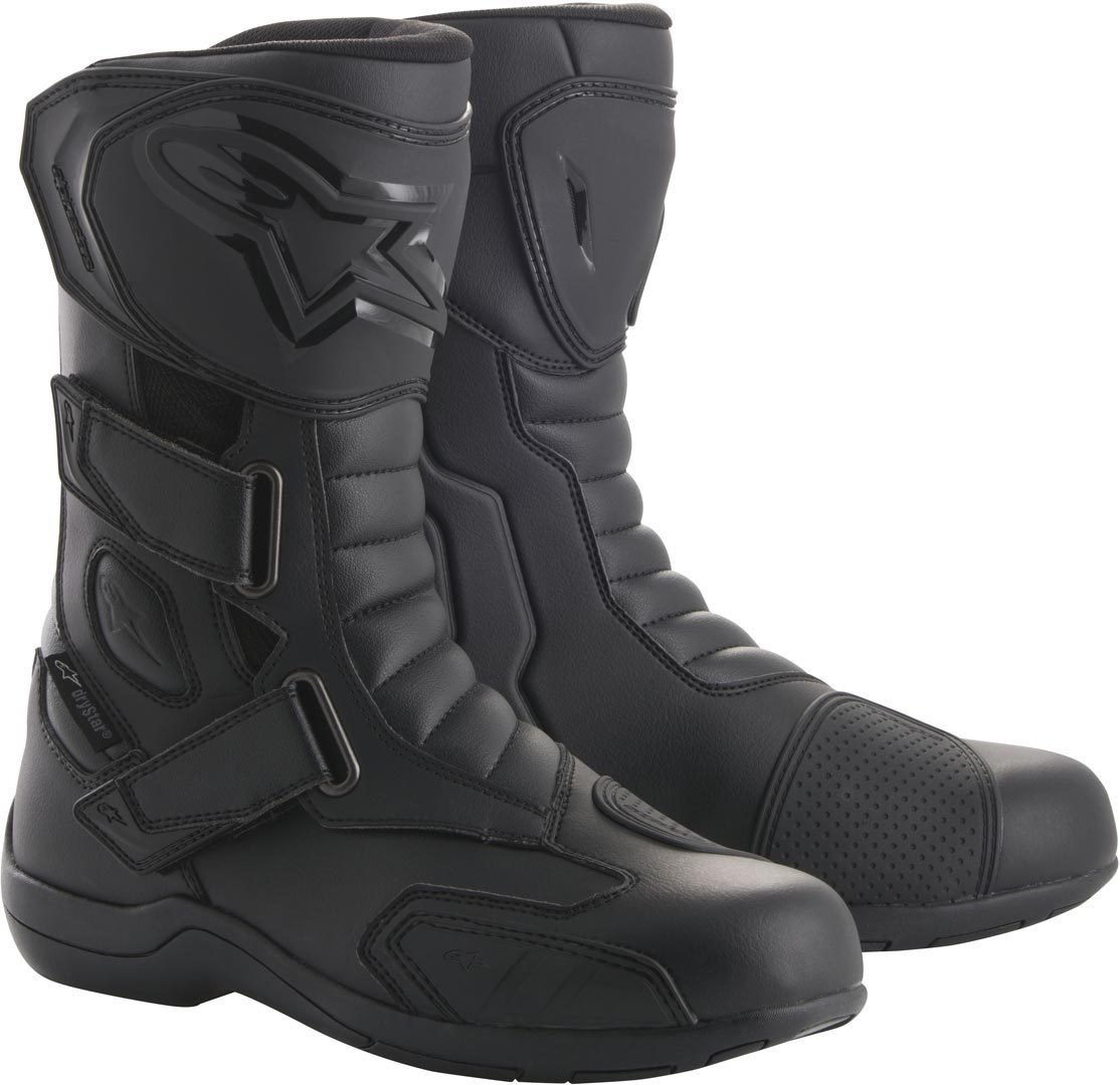 Alpinestars Radon Drystar Motorradstiefel, schwarz, Größe 48 für Männer