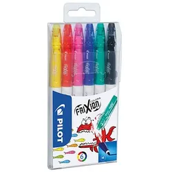 PILOT FRIXION COLORS Filzstift farbsortiert, 6 St.