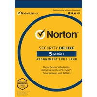 NortonLifeLock Norton Security Deluxe 3.0 5 Geräte ESD DE Win Mac Android iOS