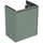 Geberit Waschtisch-Unterschrank 1 Tür 50 x 60,5 x 33,7 cm Salbeigrün