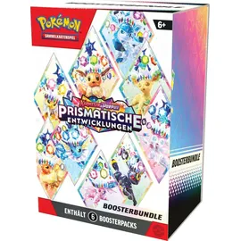 Pokémon Karmesin & Purpur Prismatische Entwicklungen Boosterbundle