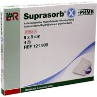 Lohmann & Rauscher Suprasorb X + PHMB HydroBalance-Wundverband 9x9cm