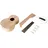 Classic Cantabile US-210 Sopran Ukulele Bausatz (Do-it-Yourself, DIY, Lindenholz, Uke selbst bauen)