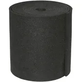 Kerbl Anti-Rutschmatte zum selbst Ablängen Länge 5 m, Breite 250mm 37198, schwarz