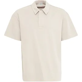 !Solid Poloshirt SOLID "Poloshirt SDOswald", Herren, Gr. S, beige (oatmeal), Obermaterial: 100% Baumwolle CO., Shirts