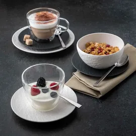 Villeroy & Boch Espressoglas mit Untertasse 60 ml schwarz