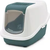 Savic Nestor Cat Toilet Home Green 56x39cm