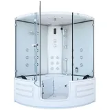 AcquaVapore Dampfdusche Whirlpool Dusche Duschkabine K70-WS-EH-EC 150x150cm