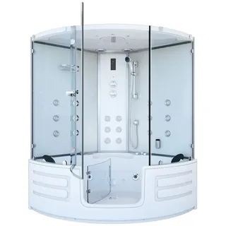 AcquaVapore Dampfdusche Whirlpool Dusche Duschkabine K70-WS-EH-EC 150x150cm