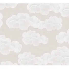 A.S. Création Vliestapete Lilly & Luis 10 m x 0,53 m 0 g Beige/Braun/Weiß 771433