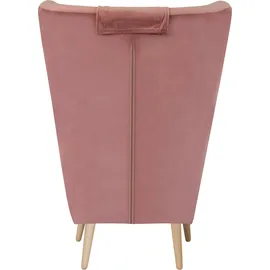 Home Affaire Telford Mikrofaser 77 x 92 x 106 cm rosa